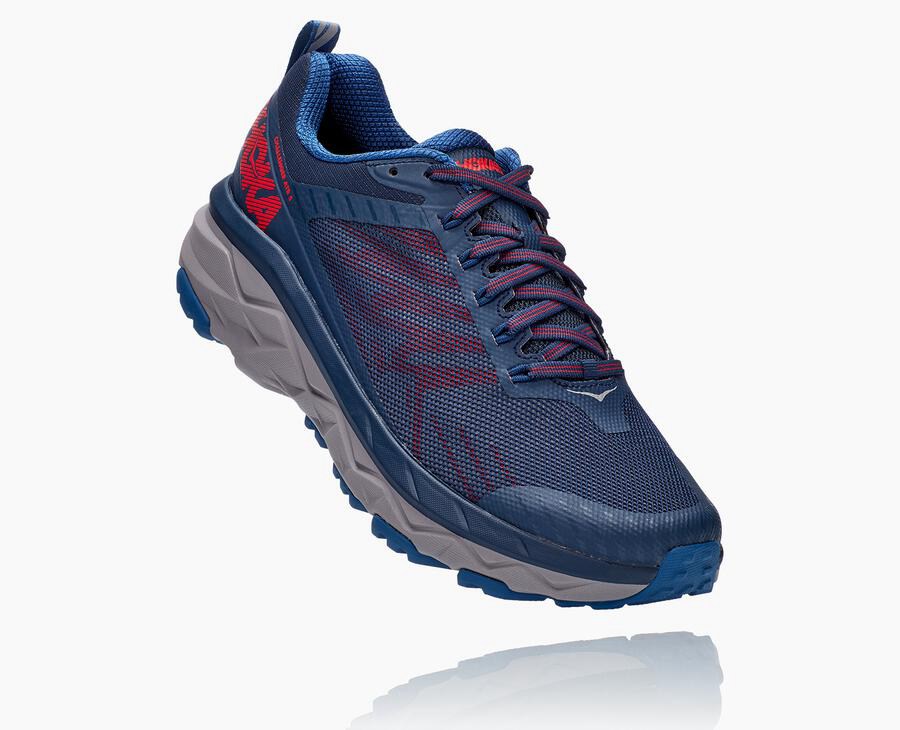 Hoka One One Challenger Atr 5 Trailskor Herr - Marinblå - KZHYC-0382